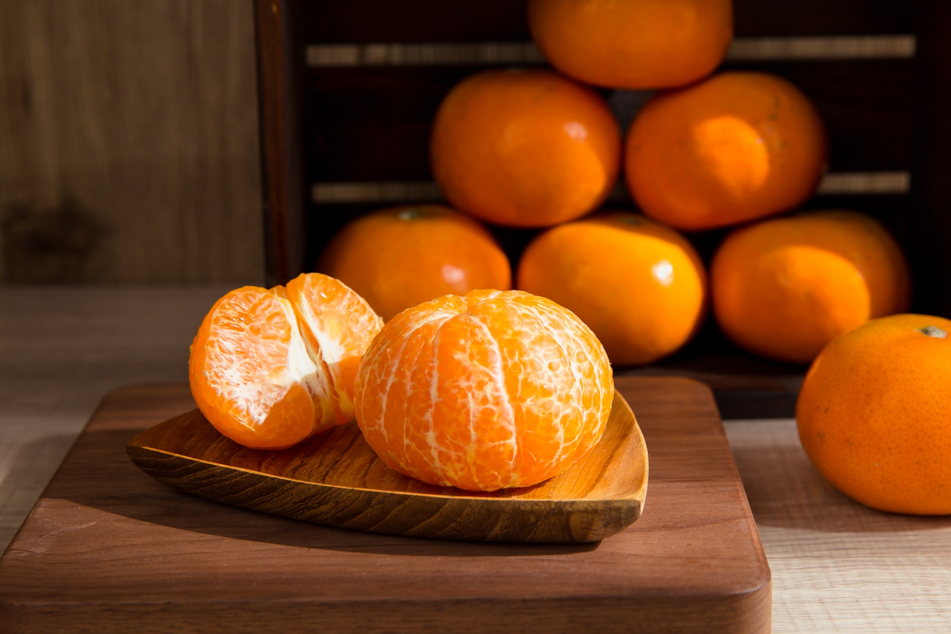 茂谷柑外型討喜，是台灣過年必備的橘子品種