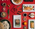 Concept,Picture,For,Chinese,New,Year,Table,Set,Up,And