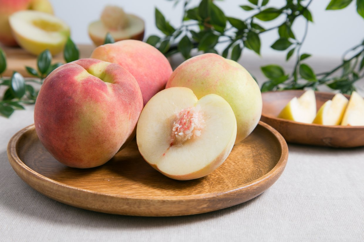 【圖一】水蜜桃的營養價值極高，更是奧丁丁市集站上歷年夏季水果熱銷冠軍。