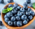 Fresh,Organic,Blueberries,In,A,Bowl,Closeup,View