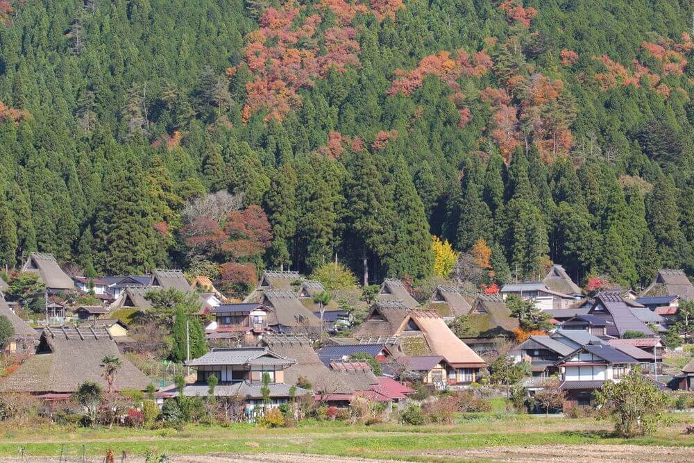 The,Old,Village,In,Miyamachokita,nantan,,Kyoto,Prefecture,,japan 
