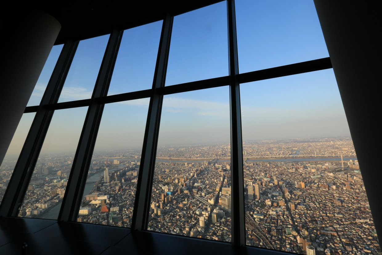 City,View,From,Tokyo,Skytree
