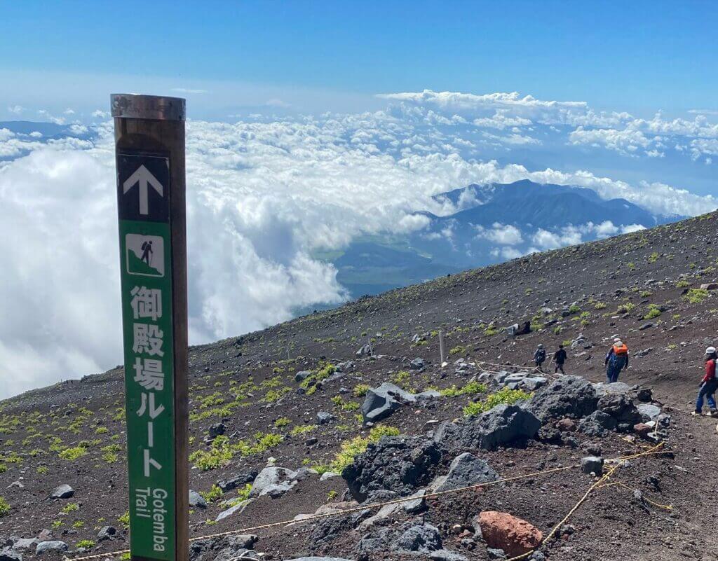 ▲日本富士山登山路線—御殿場路線。 （圖／stacyhung718, Instagram)