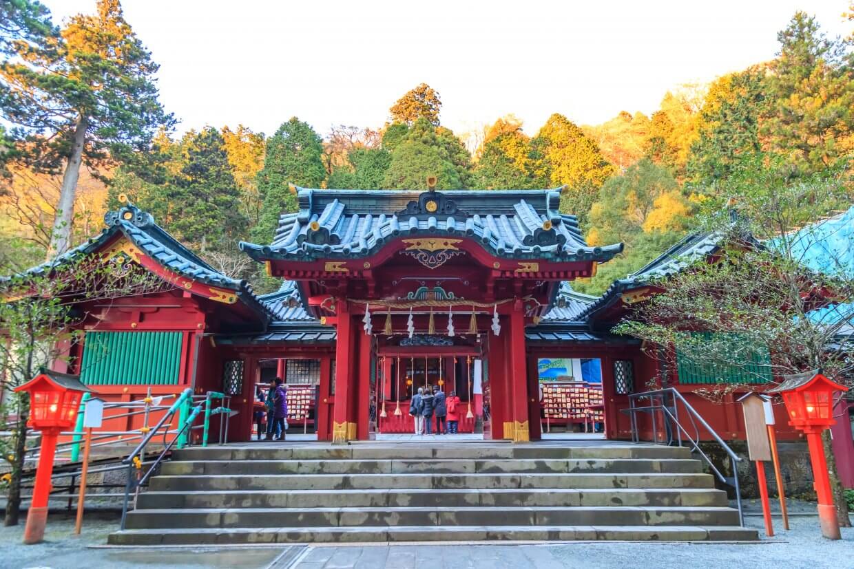 神社建於757年，是箱根地區歷史最悠久的神社之一（圖／Shutterstock）